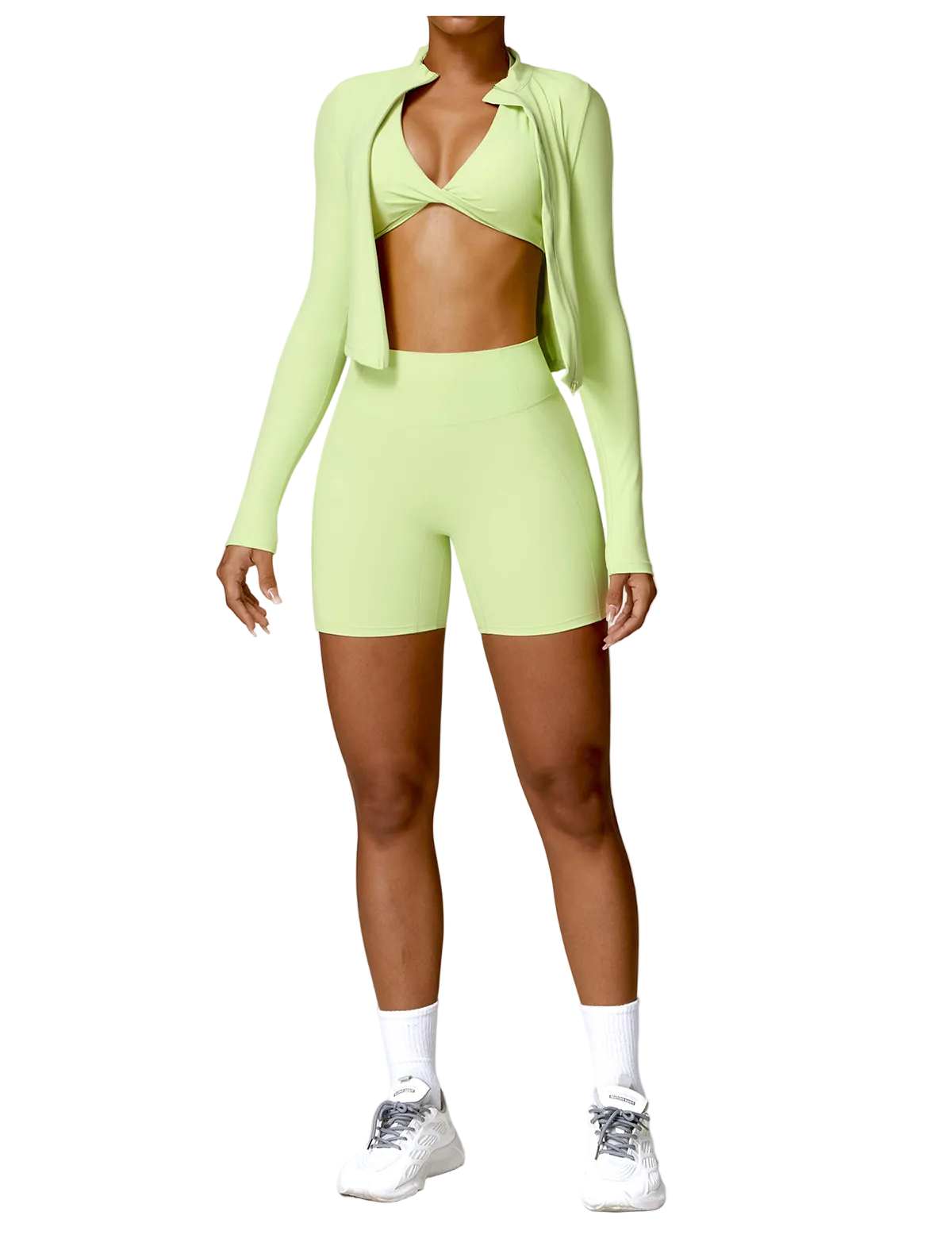 Sculpt Zip Jacket – Contour Fit Long Sleeve Layer