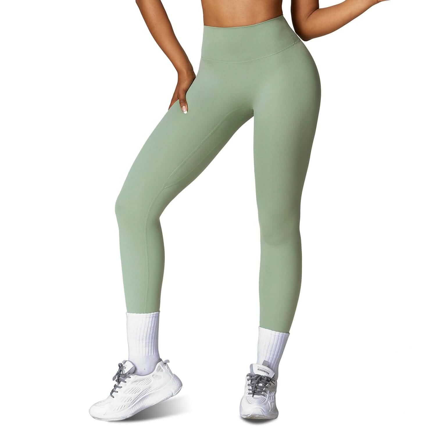 High Waisted Legging with Tummy Control Compression